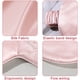 thumbnail image 3 of Máscara de ojos de seda con doce constelaciones, tira de sujeción que se adapta a la forma del rostro, correa para una máscara para dormir suave y cómoda (rosa), 3 of 5