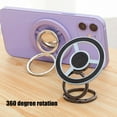 thumbnail image 4 of Cellphone Rings Holder Stand, 360 Degree Rotation Finger Rings Kickstand Magnetic Metal Phone Grip Holder, 4 of 19