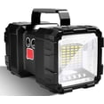 thumbnail image 1 of Lámpara de bolsillo LED recargable 10000 mAh 1200 lm ultra larga vela de alta potencia étanche linterna de camping 7 modos súper luminosa lámpara de búsqueda LED con salida USB Power Bank, 1 of 5