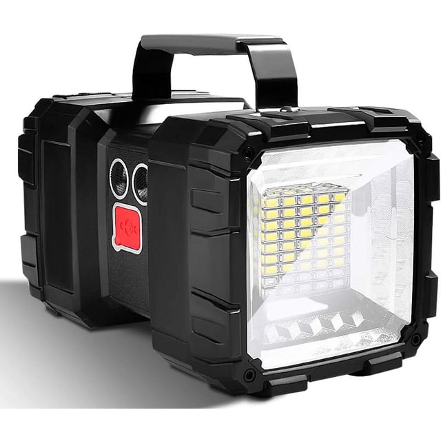 Lámpara de bolsillo LED recargable 10000 mAh 1200 lm ultra larga vela de alta potencia étanche linterna de camping 7 modos súper luminosa lámpara de búsqueda LED con salida USB Power Bank