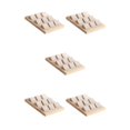 thumbnail image 3 of kurtrusly Wood Earring Card Holder w/ Tray Jewelry Display for Accessory 9 Pair Cream 5Set, 3 of 6