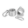 thumbnail image 1 of 2Pcs Aluminum Alloy Flagpole Ring with Carabiner Hook Rotating Flag Mounting Kit, 1 of 11