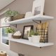 thumbnail image 2 of Kit 2 Repisas Flotantes Cocina Madesa 80cm Color Blanco, 2 of 7