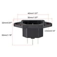 thumbnail image 2 of C14 Panel Mount Plug Adapter AC 250V 10A /5A 3 Pins IEC Inlet Module Plug Power Connector Socket Straight 2Pcs, 2 of 3