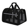 thumbnail image 2 of Portable Dog Carry Bags Sling Pet Bag Travel Breathable Carrier for Sightseeing Traveling Black, 2 of 8