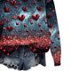 thumbnail image 5 of Sudadera con capucha para niños, de invierno, con estampado largo de terciopelo, informal y cómoda, de manga larga, de poliéster., 5 of 5