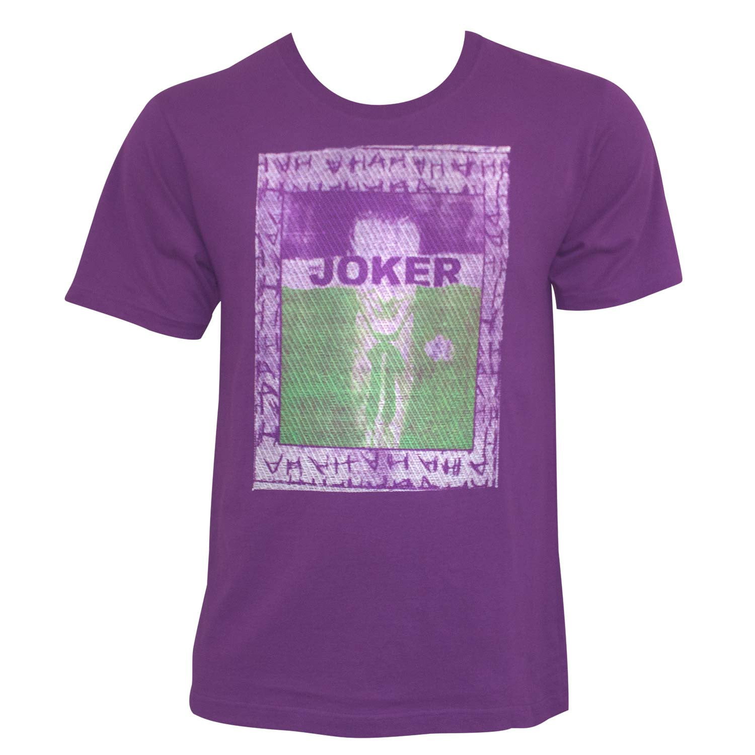 Joker Men's Purple Embroidered Frame T 