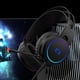 thumbnail image 2 of Auriculares para juegos con Control de cancelación de ruido activo, cómodos auriculares de material cuero, con puerto USB, funcionan para ordenadores, USB negro Yotijar Auriculares para juegos con cable, 2 of 8