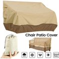 thumbnail image 3 of Funda para muebles de jardín, fundas para sofás de exterior, funda impermeable para banco de jardín, protección UV, a prueba de polvo, resistente al viento (M)193*83*84 JM, 3 of 5