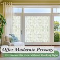 thumbnail image 4 of Window Privacy Film, Frosted Glass Film for Doors, Non-Adhesive Window Cling, Static Cling Frosting Decorative Window Sticker for Home UV Protection, 4 of 7