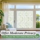 thumbnail image 4 of Película para privacidad de ventanas, película de vidrio esmerilado para puertas, película adhesiva para ventanas no adhesiva, calcomanía decorativa estática para ventanas con esmerilado para, 4 of 7