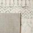 thumbnail image 3 of SAFAVIEH Tulum Glen Moroccan Geometric Runner Rug, Ivory/Grey, 2' x 21', 3 of 8