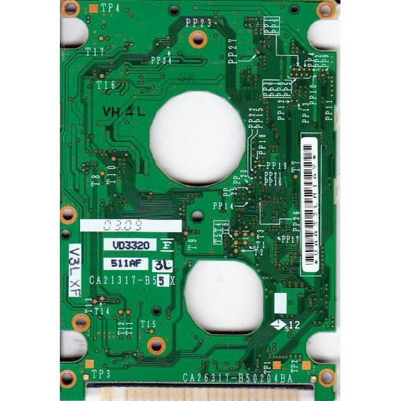 MHS2020AT, PN CA06272-B86200DL, Fujitsu 20GB IDE 2.5 PCB