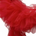 thumbnail image 7 of Detachable Tulle Boa Shawl, Red Bridal Ruffle Cape, 11.81x78.74inch, 7 of 7