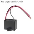 thumbnail image 4 of Uxcell 1.5/3uF 350V AC 3 Wires CBB61 Ceiling Fan Capacitors 3 Pack, 4 of 7
