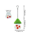CHEEPUM Hummingbird Feeders Suction Cup Hummingbird Feeder Window