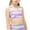 Purple, variant on OGLCCG Girls Sports Bras 6-12 Seamless Racerback Training Bras for Girls Fashion Tie Dye No Pads Longline Chest Double Lined Crop Tank Tops