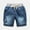 A-2697Dark Blue, variant on MEZZALL Boys Denim Shorts For Toddler Kids Summer Casual Outfits Comfortable Stretchable Playwear Easy Care Lightweight Breathable Dailywear Breathable / 2-3 Years