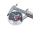 thumbnail image 4 of ZICANCN Round Pill Box Organizer with 3 Compartment, Happy 4th July Gnome Liberty Portable Travel Pill Cases for Pocket or Purse, 4 of 6