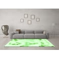 thumbnail image 3 of Ahgly Company Indoor Rectangle Abstract Green Modern Area Rugs, 5' x 8', 3 of 4