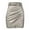 Silver, variant on Short Leather Skirt Ladies Fashion Zipper Irregular Sexy Bag Hip Leather Short Skirt Half-length Skirt