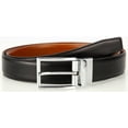 thumbnail image 2 of Mens Reversible Leather Belt, KAERMU Leather Belts for men 1.3" Wide with Rotated Buckle Great for Jeans, Casual & Business Work, 2 of 7