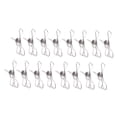 thumbnail image 2 of 16 pinzas para ropa de acero inoxidable, clips para calcetines, alfileres para ropa 10cm, 2 of 7
