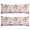 Floral Leo, variant on Minimalist Cannabis Body Pillow Cover 20x54 - Invisible Zipper Long Pillow Case - Soft & Breathable Weed Aesthetic - Machine Washable for Maternity & Home Use