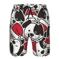 thumbnail image 3 of Logiee Cute Dog Print Mens Swim Trunks Quick Dry Board Shorts,Breathable Hawaii Beach Shorts Swimwear Bathing Suits-Medium, 3 of 6