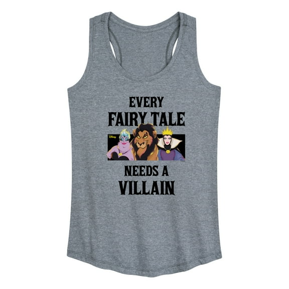 Disney Villains - Every Fairy Tale Needs A Viillain - Women's Racerback Tank Top