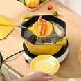 thumbnail image 3 of Koszal Colander Spoon Pacifier Grade Heat Resistant Silicone Long Handle Soup Rice Spaghetti Spatula Slotted Ladle for Restaurant, 3 of 7