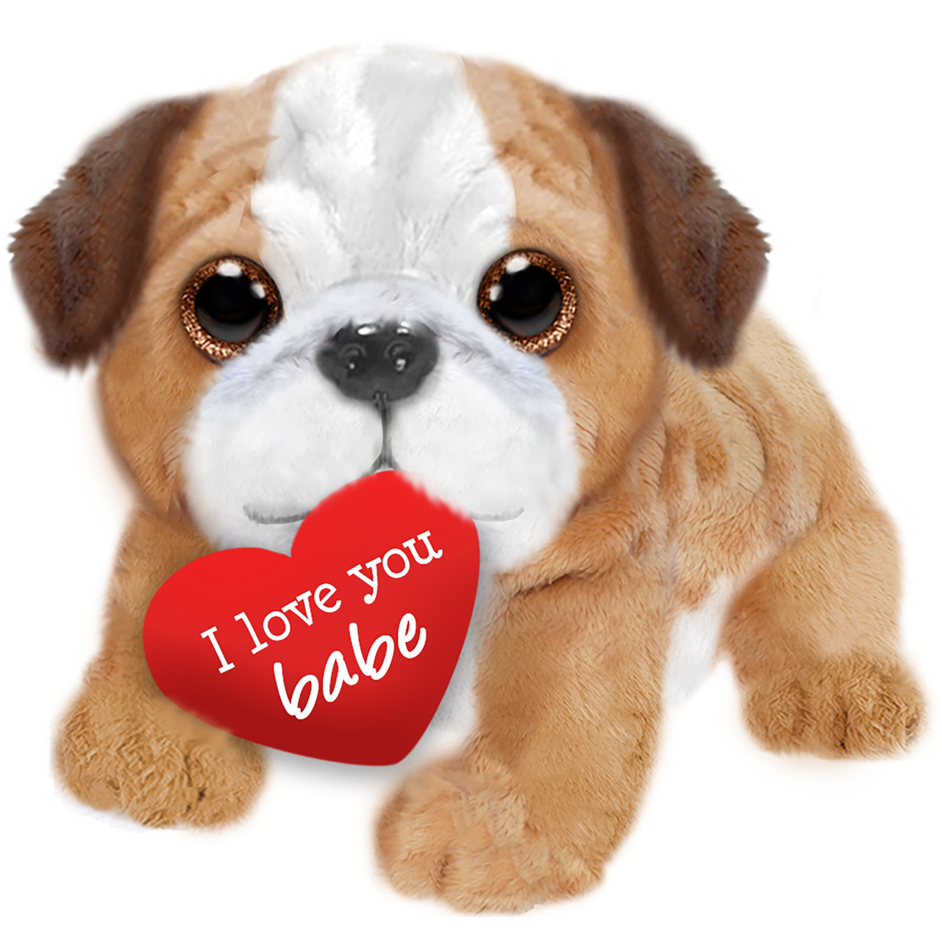 First And Main 10 Inch Valentine Bulldog Bruno Walmart Com