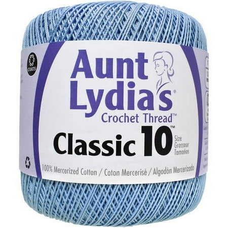 UPC: 0073650907937 | Aunt Lydia s Classic Crochet Thread Size 10-Delft