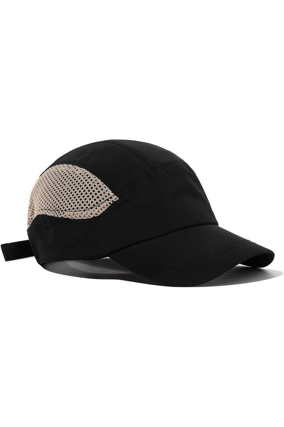 Short Brim Baseball Cap Mesh Trucker Caps Curved Brim Hat Low Profile Dad Hats Outdoors Cap Hiphop Dancing Snapback Cap