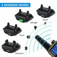 thumbnail image 4 of LNGOOR 2600 FT Remote Dog Shock Training 1 Collar Set Rechargeable Waterproof LCD Pet,Black, 4 of 6