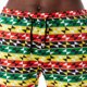 thumbnail image 5 of Puntoco Pantalones holgados con bolsillos y cordón de gran tamaño con estampado para hombre, 5 of 7