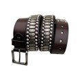 thumbnail image 1 of fastboy Style To Next Level With Punk Rock Style Rivet Belt Comfort And Durability Belt For Women Punk Belt coffee 115cm 1Set, 1 of 6