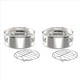 thumbnail image 1 of 2X Flan Pan Mold, Flan Maker de Acero Inoxidable con Tapa - Flan Maker para Olla de 6 Cuartos, 1 of 5