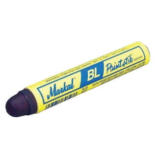 Markal - Solid Paint Marker: White, Alcohol-Based, Soft Crayon Point -  74957333 - MSC Industrial Supply