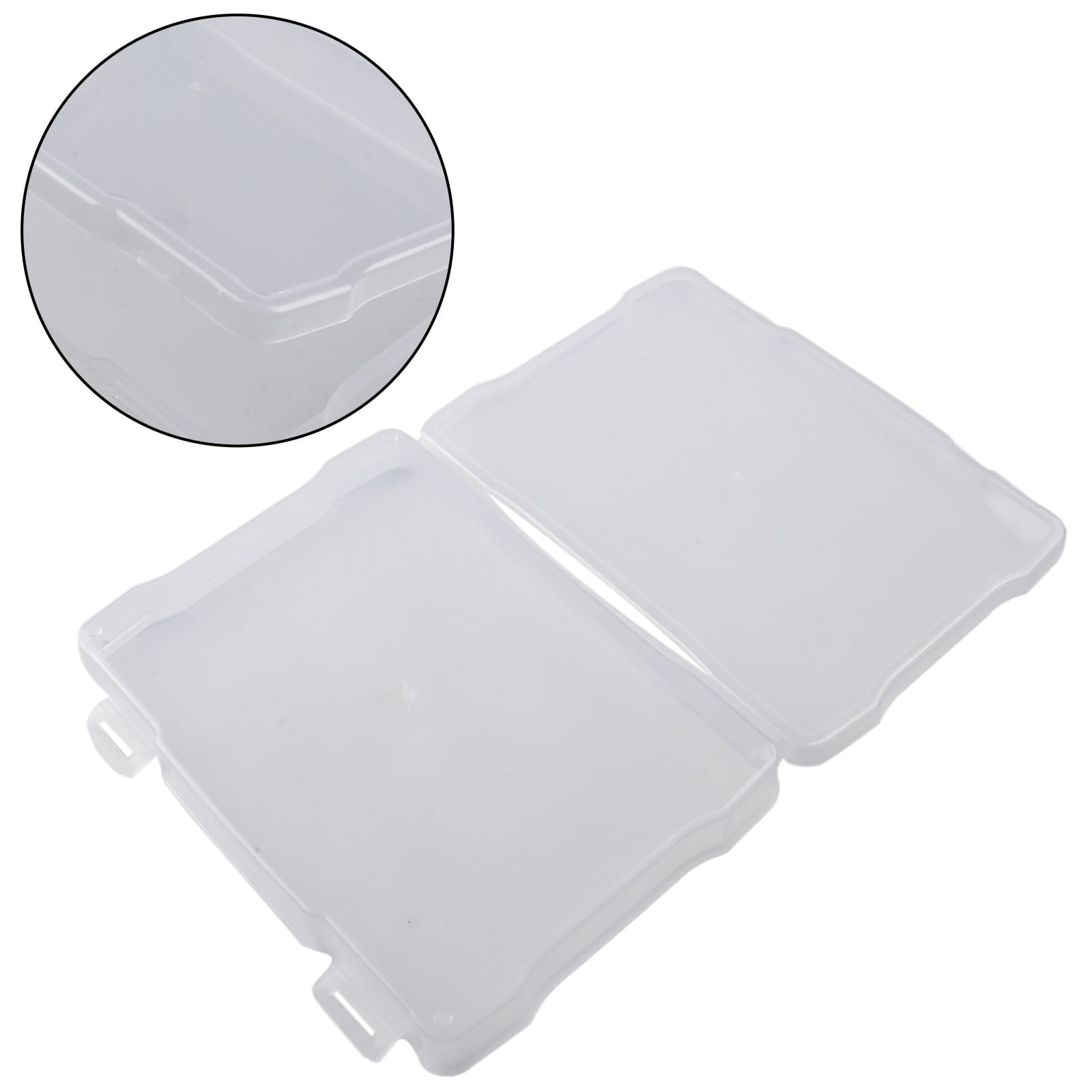 YFind 6Pcs Pp Transparent Photo Storage Boxjewelry Boxpostcard Storage Boxhardware Electronic Components Storage Box 5X7 inch,