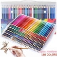 thumbnail image 2 of Juego de lápices de colores de madera dibujo escolar pintura al óleo lápiz de color 160 Colores Vogacara  WJU1385-01B*5, 2 of 2