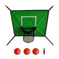thumbnail image 2 of 1 Set Trampoline Basketball Hoop with 3 Mini Balls And Pump Weatherproof Easy to Assemble Kids Entertainment Sport Trampoline Accessory for Dunks Fit, 2 of 7