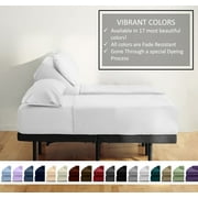 Split California King Sheets Sets for Adjustable Bed - 1000-Thread-Count 100% Egyptian Cotton, Sateen Weave 15-Inches Deep Pockets 1000-TC Bedsheet - Taupe