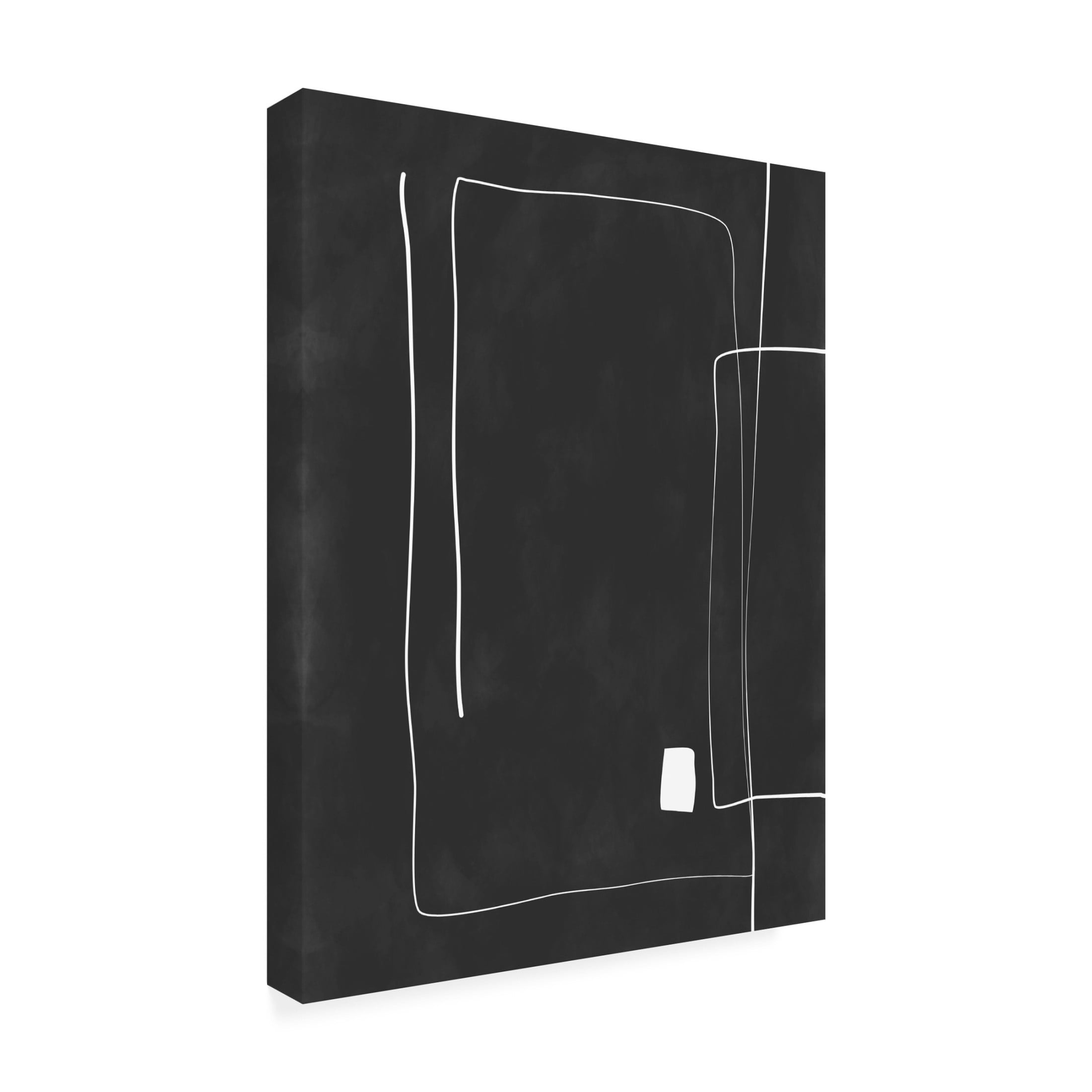 Trademark Fine Art Elena Ristova  blackawhite36 Canvas Wall Art
