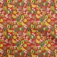 thumbnail image 1 of oneOone Rayon Red Fabric Tropical Fabric For Sewing Printed Craft Fabric By The Yard 56 Inch Wide, 1 of 5