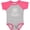 Heather and Hot Pink, variant on Inktastic Virginia Beach VA Nautical Boys or Girls Baby Bodysuit