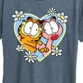 thumbnail image 3 of Garfield - Garfield Arlene Heart - Women's Short Sleeve Graphic T-Shirt, 3 of 5