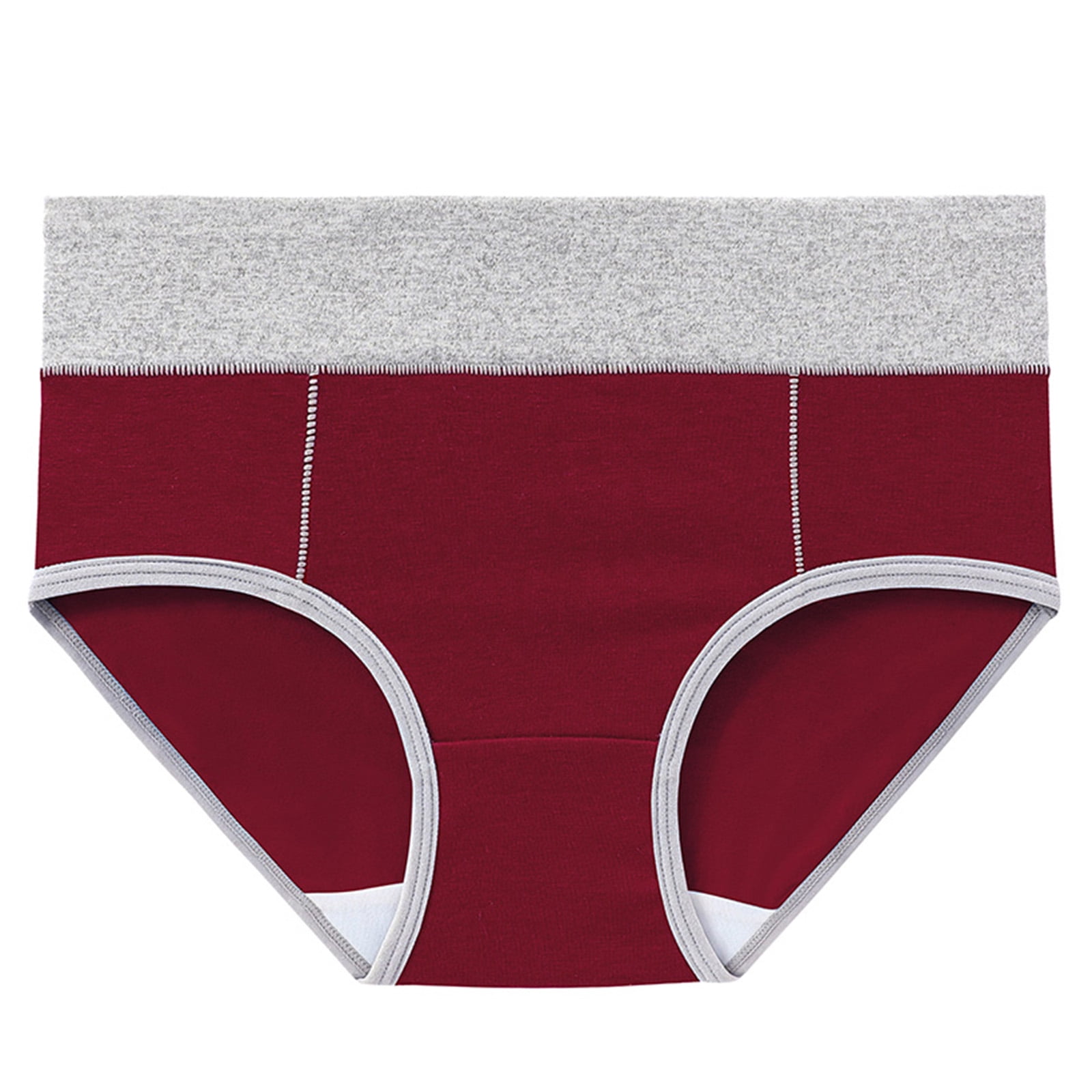 Spdoo Women's High Waisted Cotton Underwear Soft Breathable Panties Stretch  Briefs Regular & Plus Size 5XL 