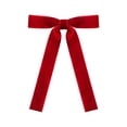 thumbnail image 2 of EWASWON Red Velvet Christmas Tree Bows, 16 Pcs Pre-Tied 5x7 Inch Wreath Garland Gift Bows, Holiday Indoor Decorations, 2 of 5