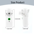 thumbnail image 2 of Small Portable Humidifiers Machine Steam Inhalator USB Rechargeable three accessories easy to carry suitable for Adults and for Travel, 2 of 7